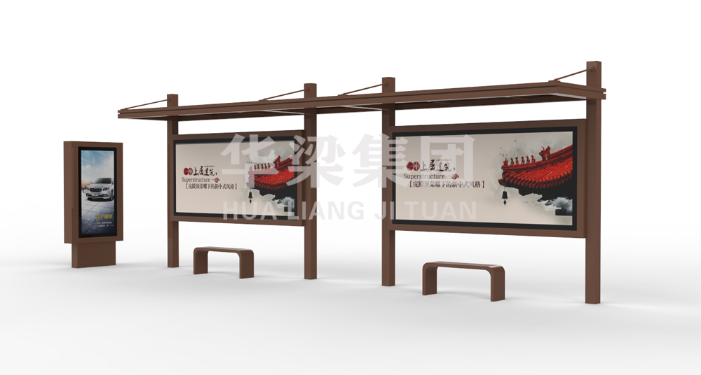 [25.9.23]安徽省某市定制款公交候车亭项目装车发货